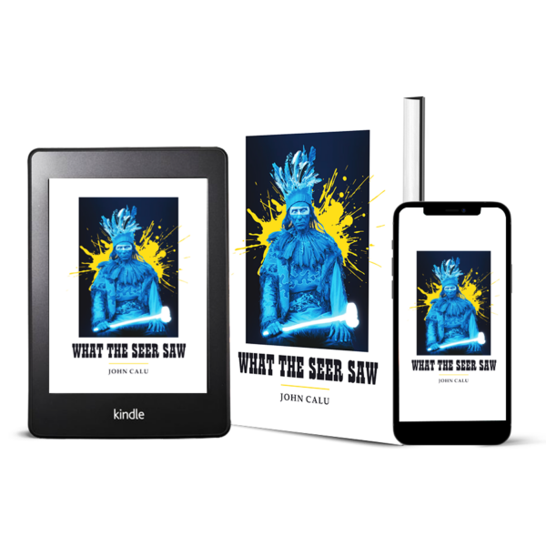 Display of a book and ebook side by side, showcasing both formats for readers to explore.